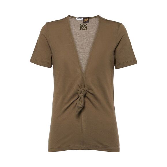 Loewe Paula's Ibiza Women Cotton Blend T-Shirt - Picture 2 of 7